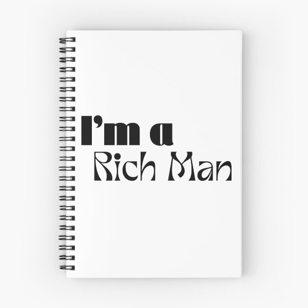 Item preview, I am a rich man designed and sold by misscarolB.