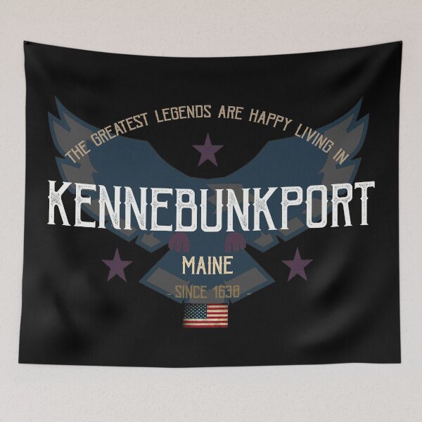 Item preview, The Greatest Legends Are Happy Living in Kennebunkport, Maine designed and sold by GoPublicTeam.