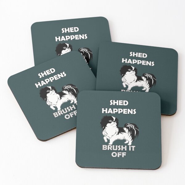 Item preview, Funny Dog Lover Quote, Shed Happens Brush It Off Shih Tzu designed and sold by tamdevo1.