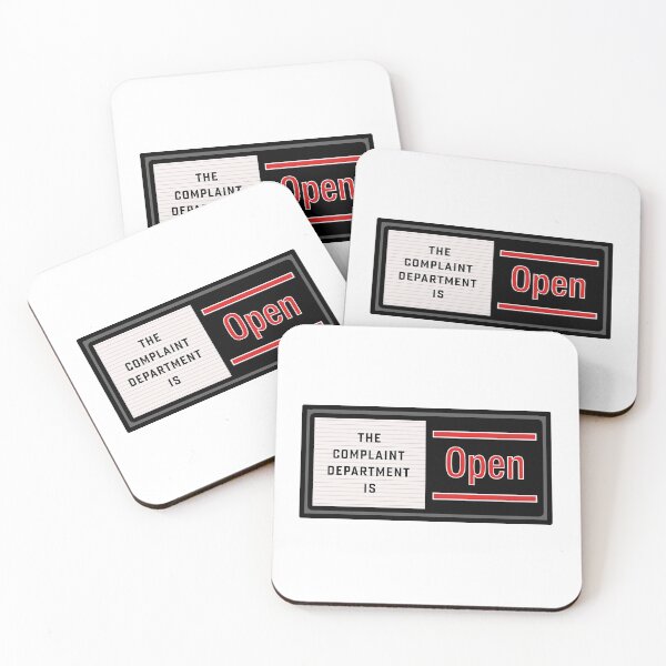 Item preview, The Complaint Department Is Open designed and sold by Chemobius.