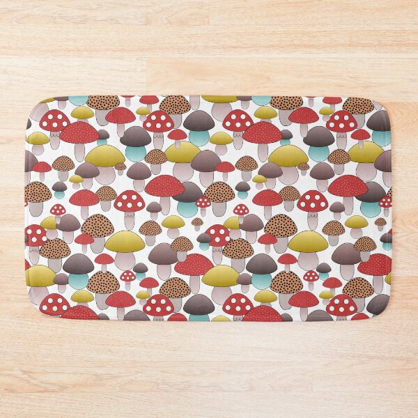 Item preview, Fun Mushroom Harvest Pattern designed and sold by anzelas.