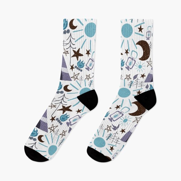 Item preview, Blue and Grey Great Outdoors  designed and sold by Alisha Watercolors.