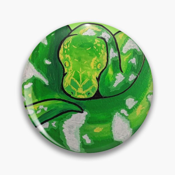 Item preview, Comfy Cozy Green Tree Python designed and sold by Dara Leah Corvus (Van Strien).