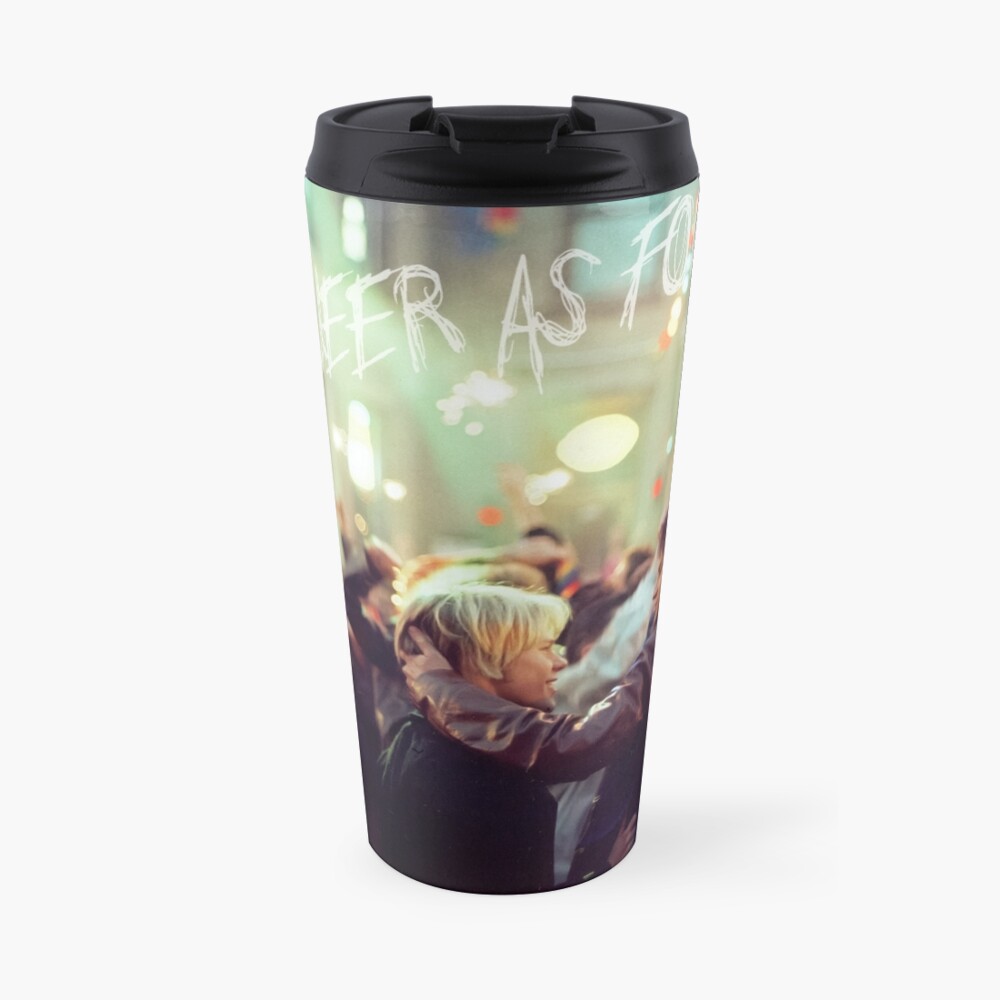 queer as folk - Brian & Justin Travel Mug