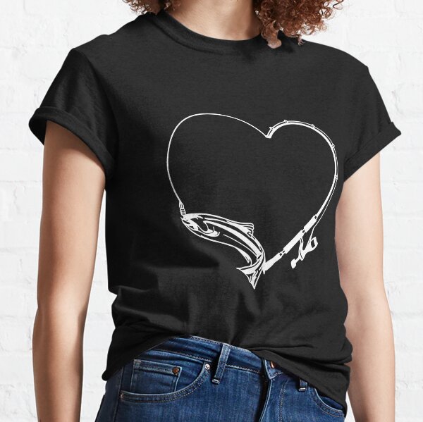 Heart Fish Hook' Women's T-Shirt