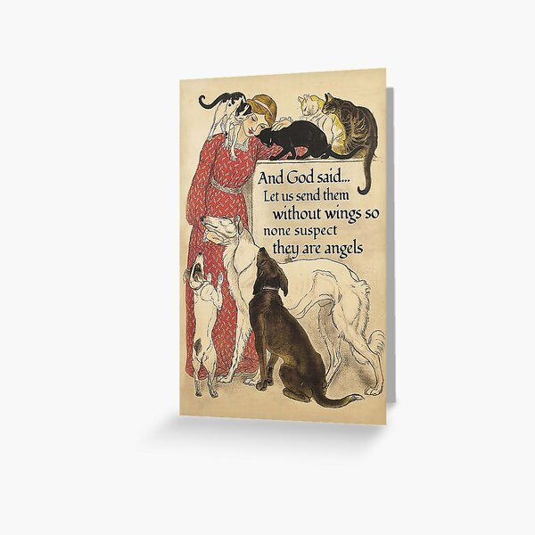 Item preview, God Said Dogs And Cats Gift designed and sold by Douglafa.