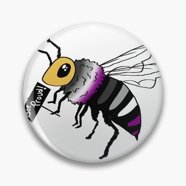 Artikelvorschau, Sei(e) stolz!: Asexuelle Flagge entworfen und verkauft von Payton (payrei).