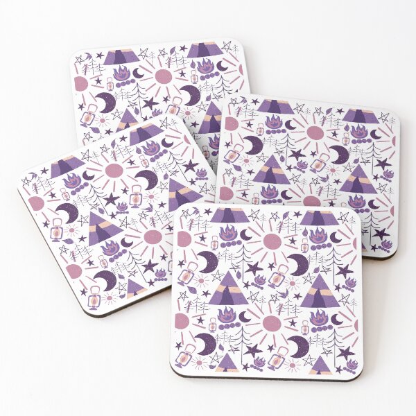Item preview, Purple Magical Forest designed and sold by Alisha Watercolors.