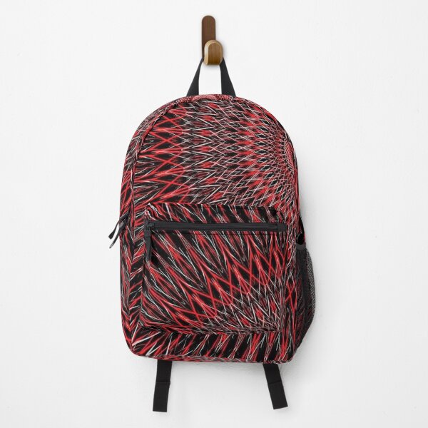 Item preview, Abstract Red, White & Black Wired Spiral designed and sold by SXW Designs.
