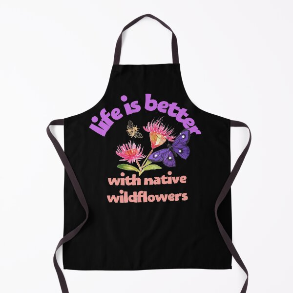 Item preview, Life Is Better With Native Wildflowers Colorful Design designed and sold by EarthArtDesigns.