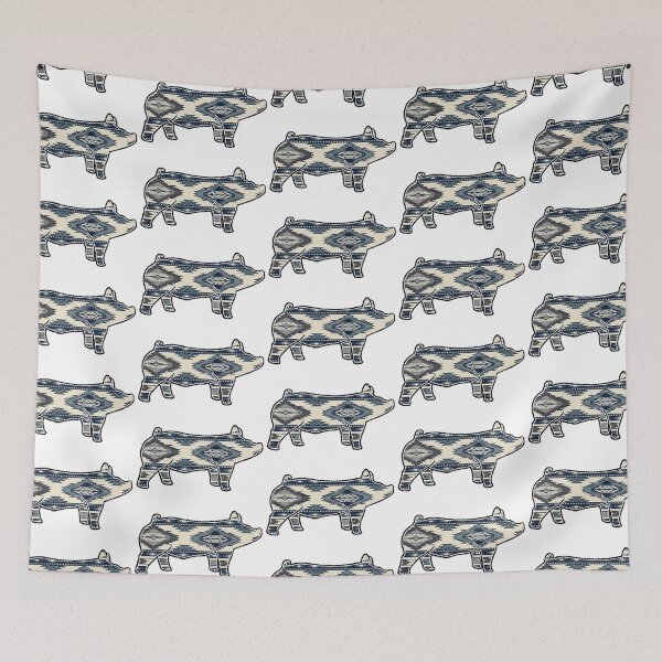 Item preview, Blue Western Hog designed and sold by SamFrig24.