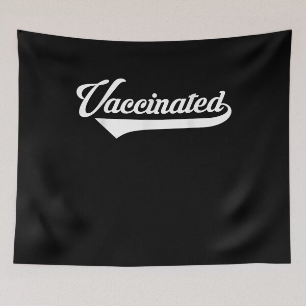 Item preview, I Identify As Vaccinated Vintage Retro Style Design  designed and sold by sheilase.