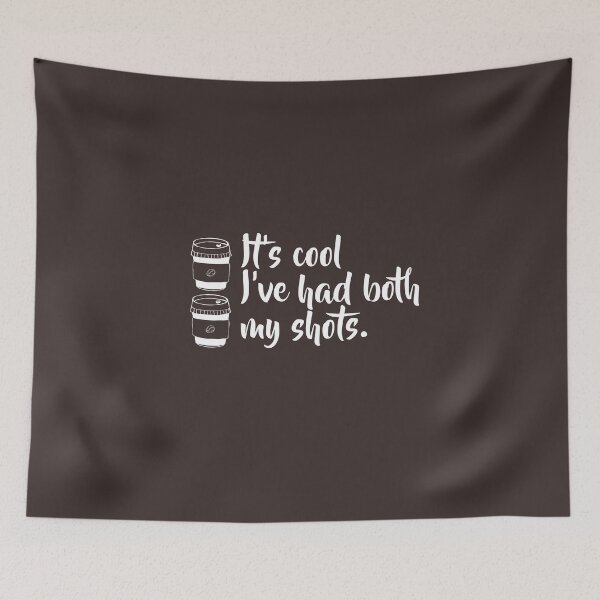 Item preview, Coffee Dark - It's cool I've had both my shots / Script text designed and sold by art-fox.