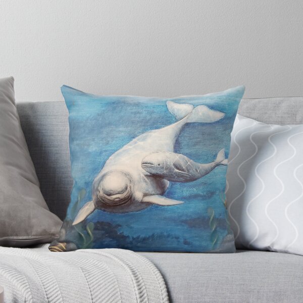 Artikelvorschau, Beluga mit ihrem Baby entworfen und verkauft von ArteAnnie.