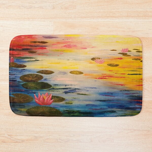 Item preview, Colorful water lilies designed and sold by Art-Apart.
