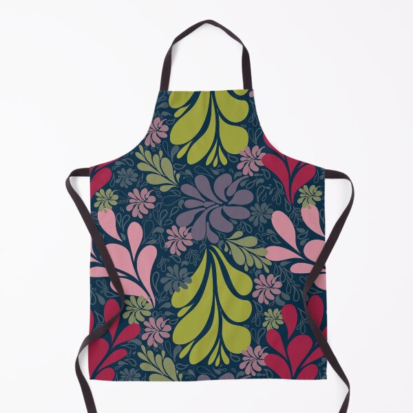 Item preview, Swirly Leaves in Bold Array designed and sold by Kathy-Bourque.