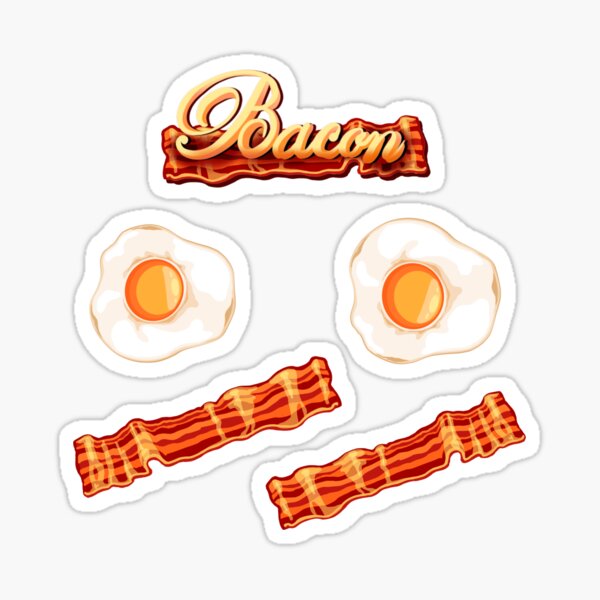 Bacon and Eggs Sticker