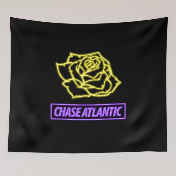 Item preview, Chase Atlantic Neon Rose Design transparent Yellow / Purple designed and sold by Designs-Life.
