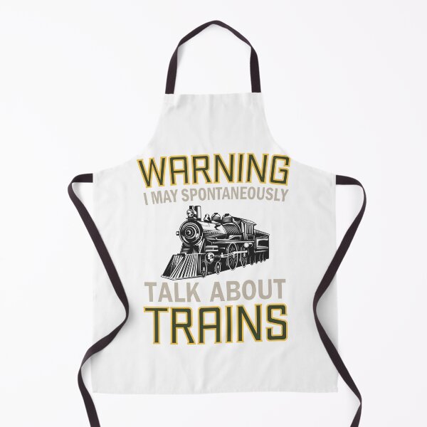 Item preview, Warning I May Spontaneously Talk About Trains: Funny Train Lovers, Train, Railroad, Locomotive, Train Engineer Gift, Vintage Gift designed and sold by Simoakn.
