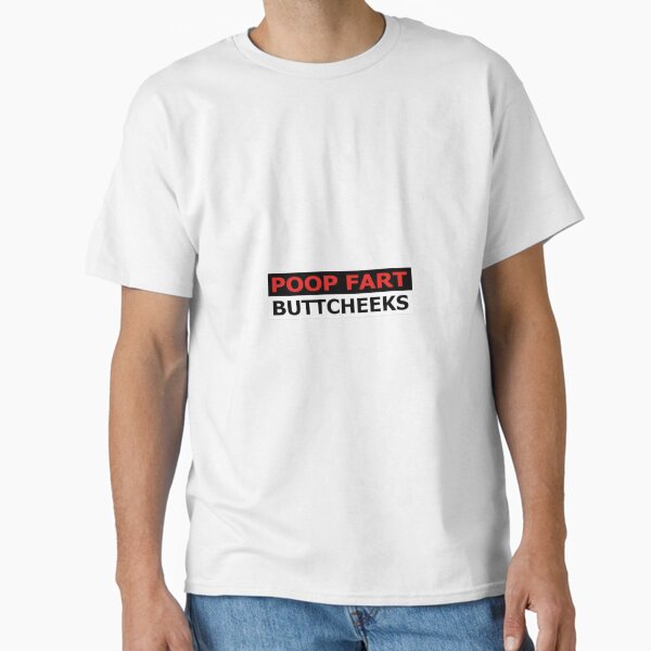 Item preview, POOP FART BUTTCHEEKS BUMPER STICKER designed and sold by instantnoods.