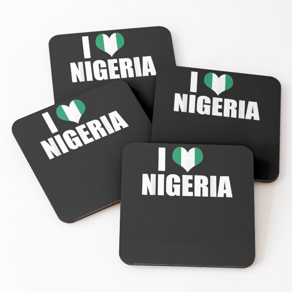 Item preview, Flagcastle I Love Nigeria Nigerian Flag  designed and sold by sheilase.