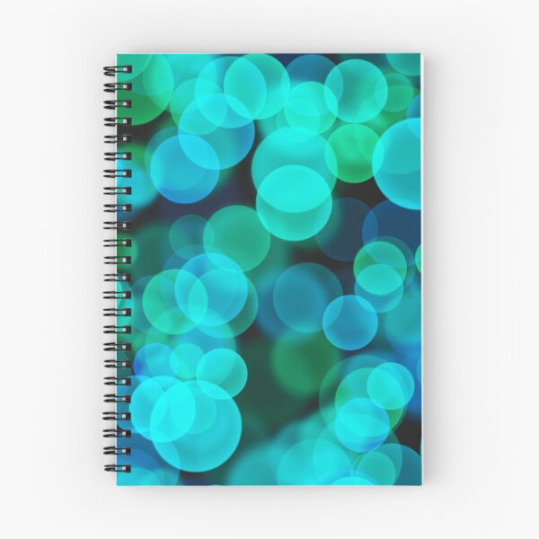 Item preview, Blue-Green Bokeh Lights designed and sold by RedTon.