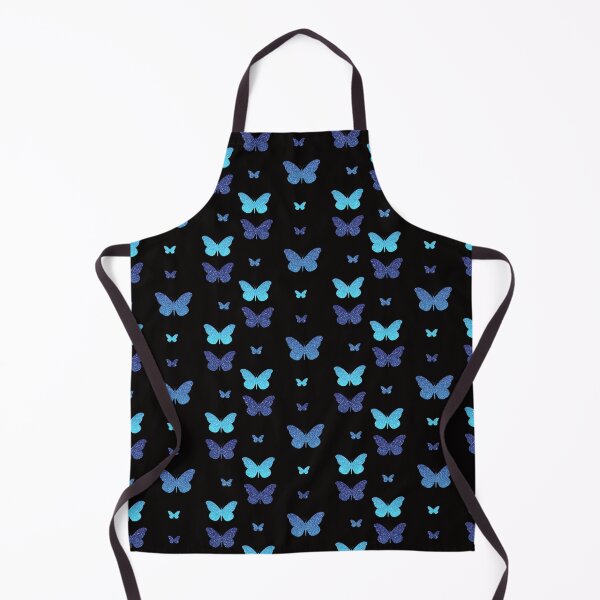 Aperçu de l'œuvre Papillons Bleu Ombre Faux Glitter créée et vendue par Felicity-K.