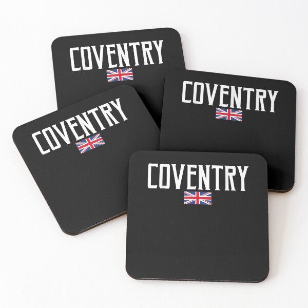 Item preview, Coventry Uk Flag Vintage White Text  designed and sold by sheilase.
