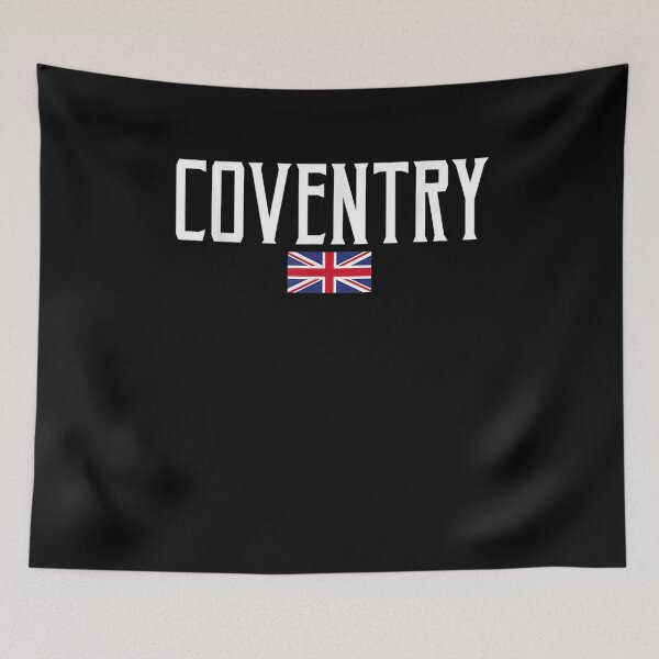 Item preview, Coventry Uk Flag Vintage White Text  designed and sold by sheilase.