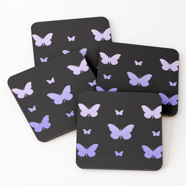 Item preview, Purple Ombre Faux Glitter Butterflies designed and sold by Felicity-K.