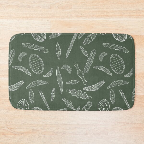Item preview, diatom tiled lineart - white designed and sold by cyanochic.