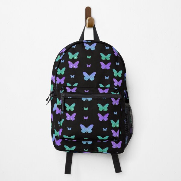 Aperçu de l'œuvre Papillons Faux Glitter Violet Sarcelle Ombre créée et vendue par Felicity-K.