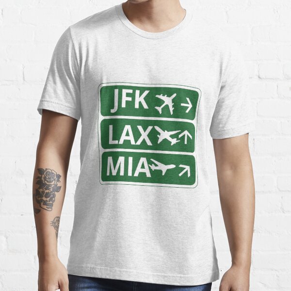 Los Angeles New York Miami NY for men and Women T-Shirt