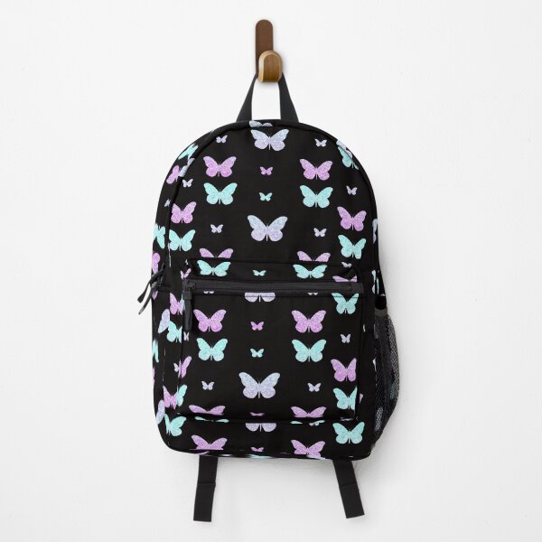 Aperçu de l'œuvre Papillons Faux Glitter Bleu Violet Ombre créée et vendue par Felicity-K.