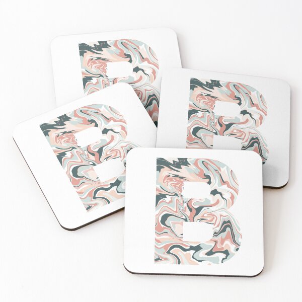 Item preview,  Watermelon Swirl Letter B designed and sold by vicnat.