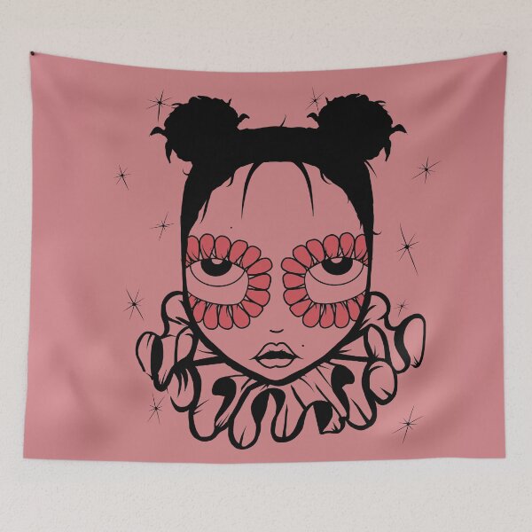 Item preview, Clown girl - Pink designed and sold by Celeste Guzman.