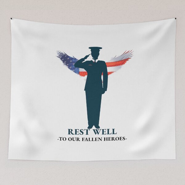 Item preview, Rest Well to our fallen Heroes designed and sold by GoldmindSet1.