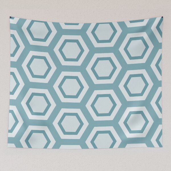Item preview, Hexagon Pattern Honeycomb Green Patterns  designed and sold by ArtBIU.