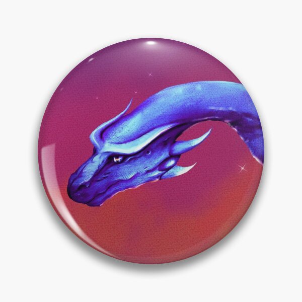Item preview, Blue Dragon over a Burning Sky designed and sold by Leanore.