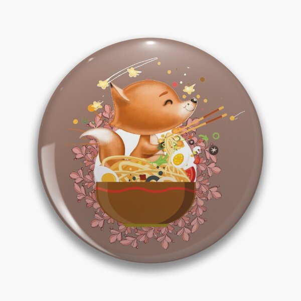 Item preview, Fox Leaves Ramen - Cut Fox Think Ramen. Fantastic Mr Fox Classic !! designed and sold by SoffyLee586.