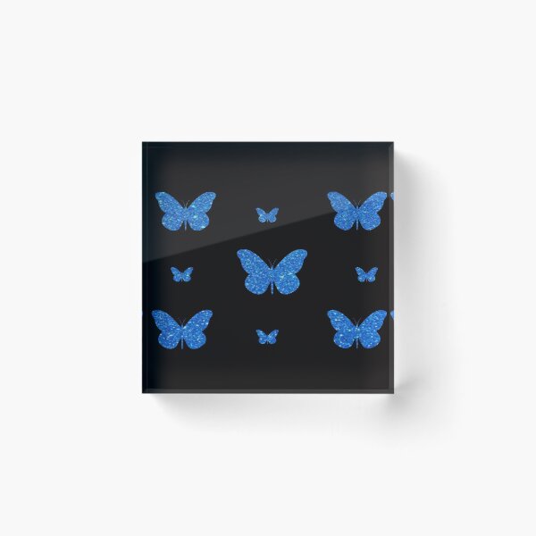 Item preview, Mariposas azules con purpurina sintética. designed and sold by Felicity-K.