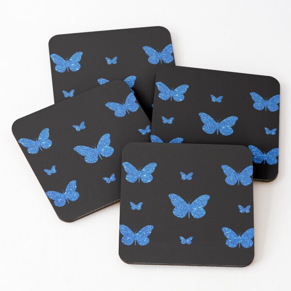 Item preview, Mariposas azules con purpurina sintética. designed and sold by Felicity-K.