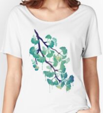 O Ginkgo (in Grün) Baggyfit T-Shirt