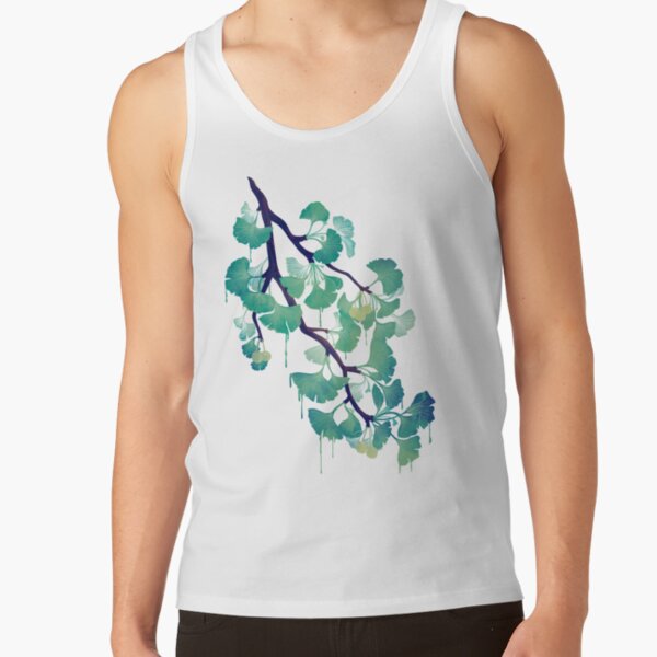 O Ginkgo (in Green) Tank Top
