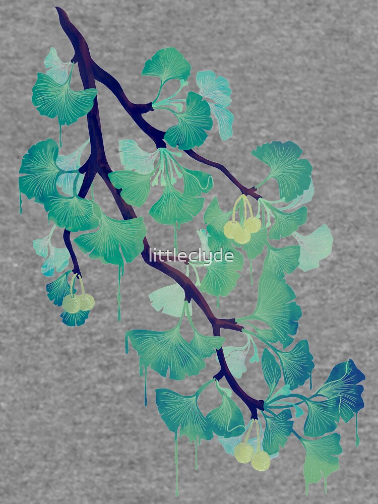 O Ginkgo (in Green) by littleclyde