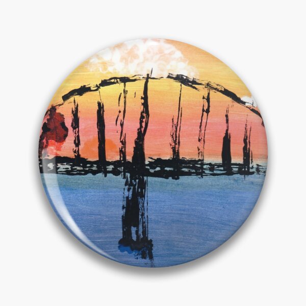 Item preview, Bridge Sunset Landscape - Lovelies Arts and Designs designed and sold by Lovelies ! (arts and designs) !.