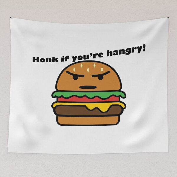 Item preview, Honk If You're Hangry designed and sold by FunnyWomen.
