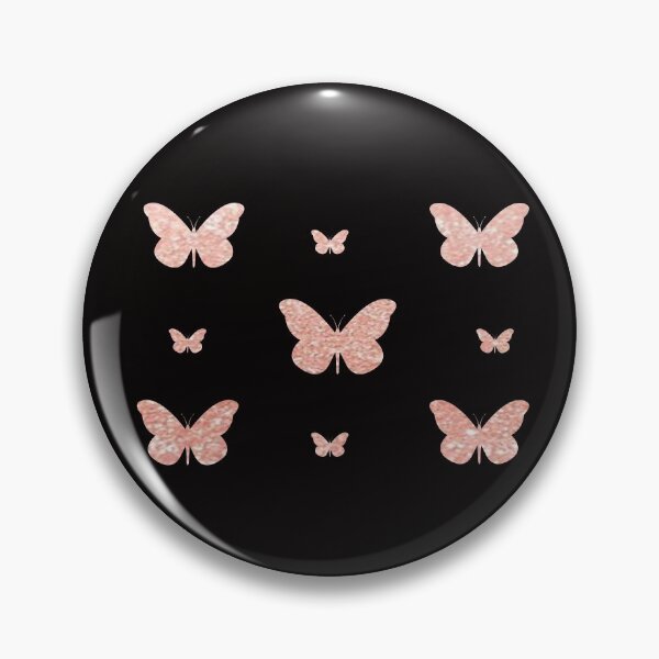 Item preview, Rose Gold Faux Glitter Butterflies designed and sold by Felicity-K.