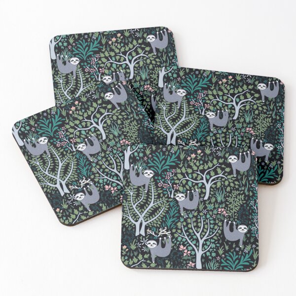 Item preview, Jungle Sloth Pattern  designed and sold by MarcSabuncu.