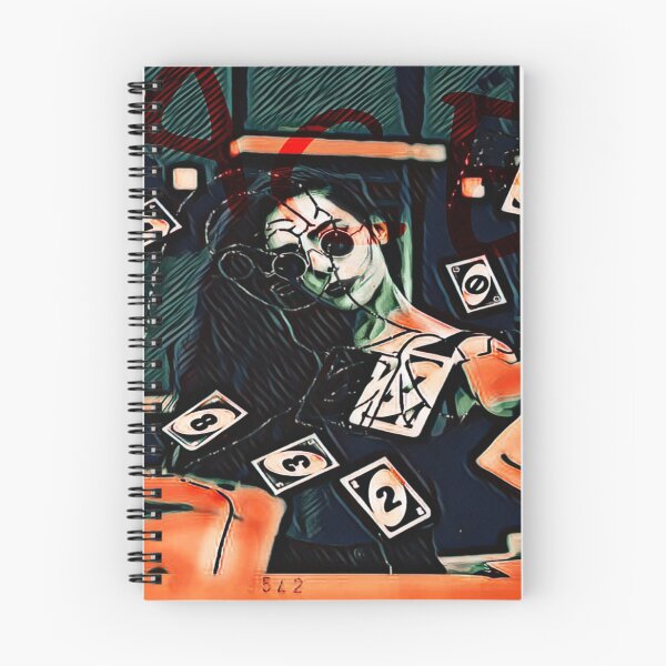 Aperçu de l'œuvre Fille badass avec des cartes à jouer créée et vendue par Dont-Complicate.